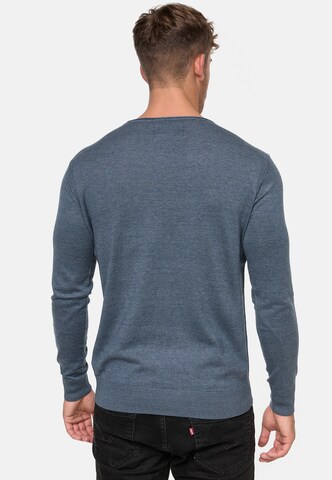 INDICODE JEANS Sweater 'Beam' in Blue