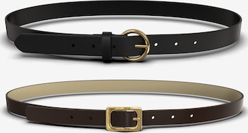Ceinture 'PCJILANE' PIECES en marron : devant