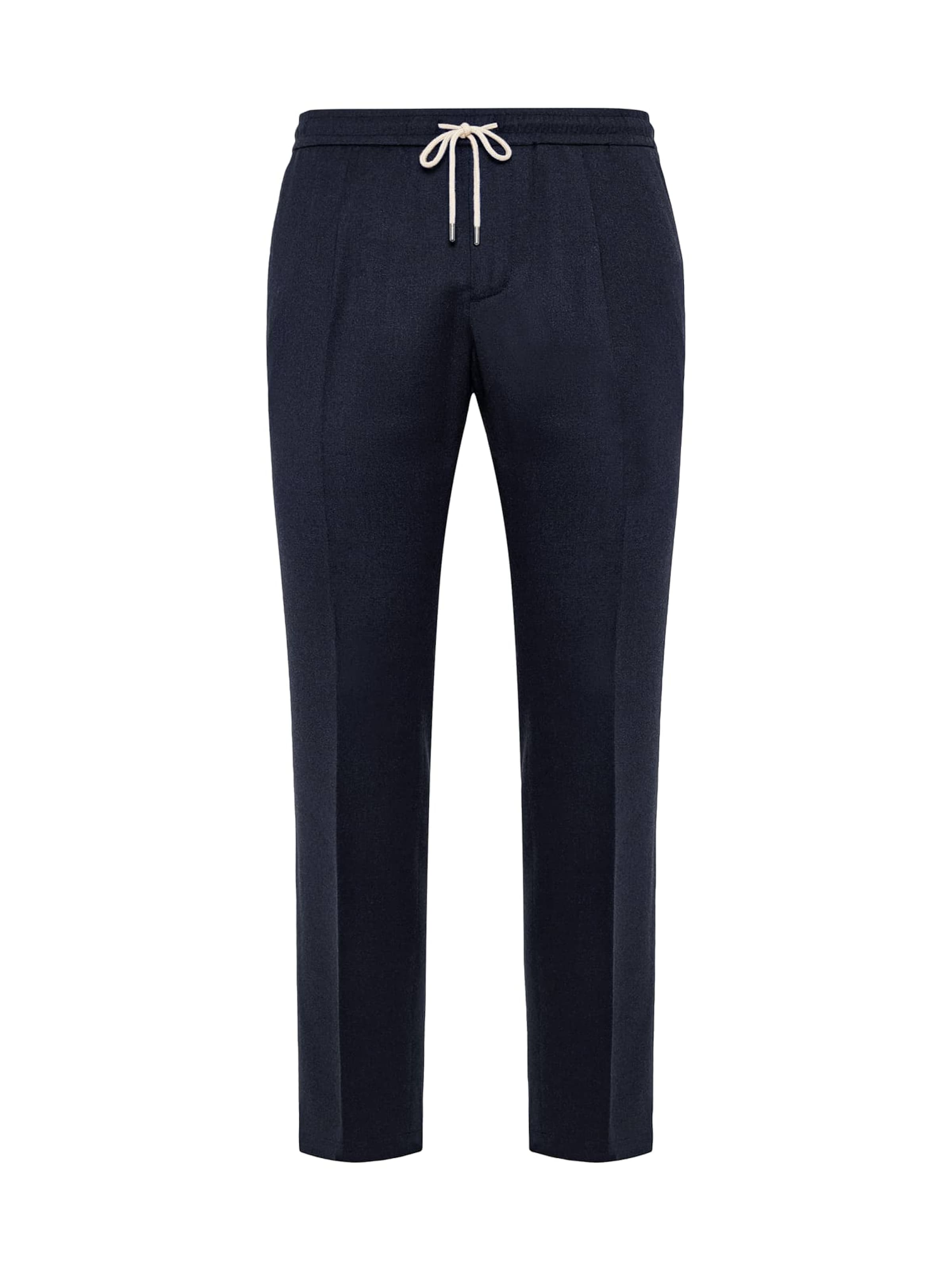 Boggi Milano Обычный Плиссированные брюки в Синий: спереди