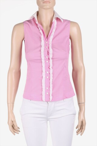 NARACAMICIE Ärmellose Bluse XS in Pink: predná strana