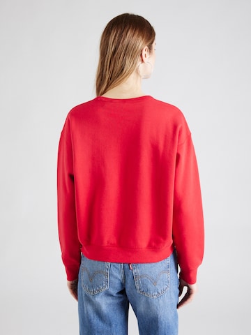 LEVI'S ® Sweatshirt 'Graphic Heritage Crew' in Red