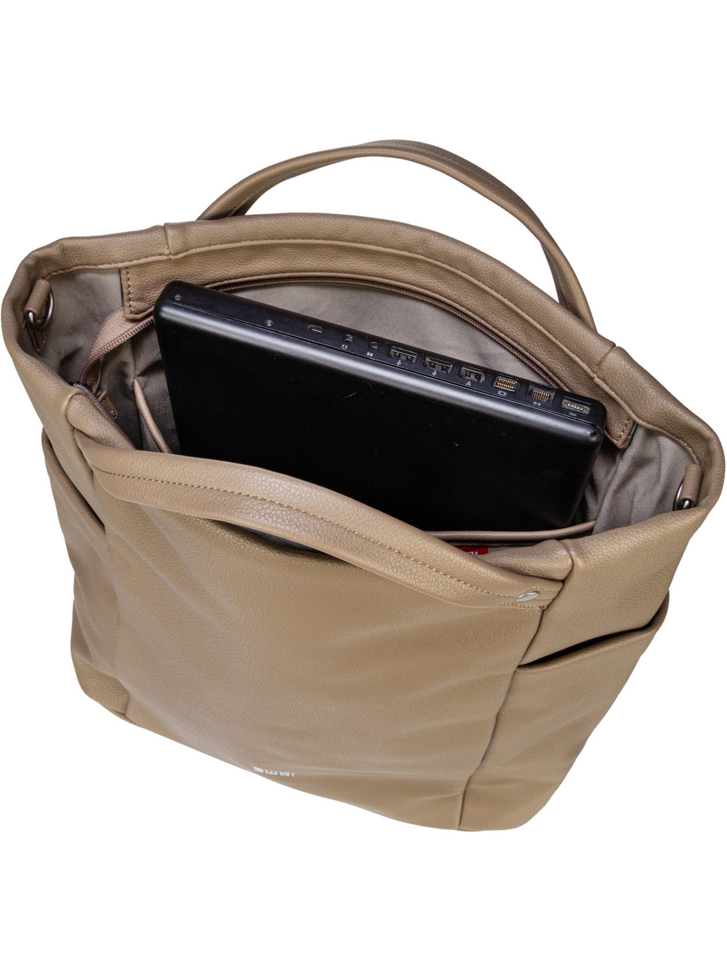 ZWEI Shopper 'Pia PI120' in Beige
