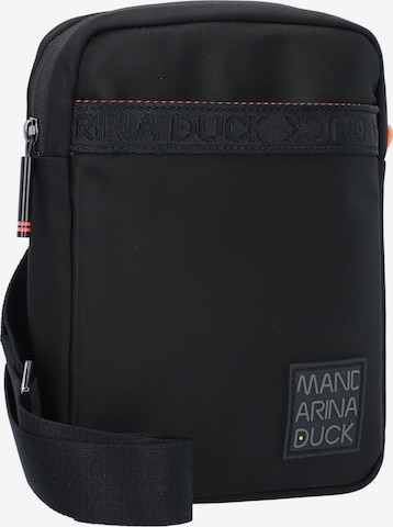 MANDARINA DUCK Umhängetasche 'Warrior' in Schwarz