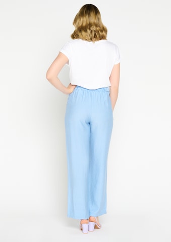 LolaLiza Loosefit Byxa 'Wide trousers' i blå