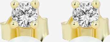 Akzent Earrings '"Alma" aus 925 Sterlingsilber, rhodiniert, langlebig' in Gold: front