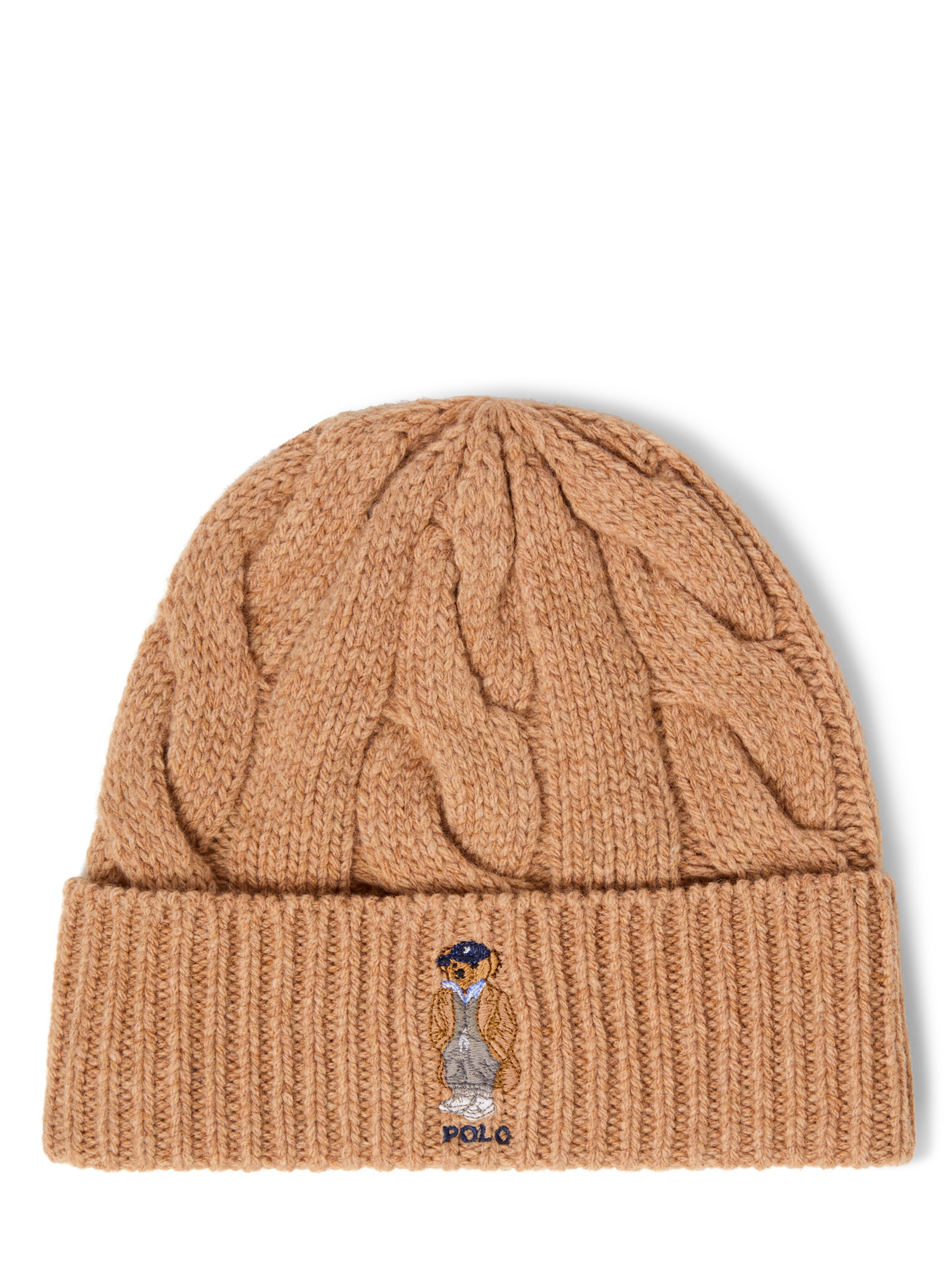 Polo Ralph Lauren Mütze in Beige: Vorderseite