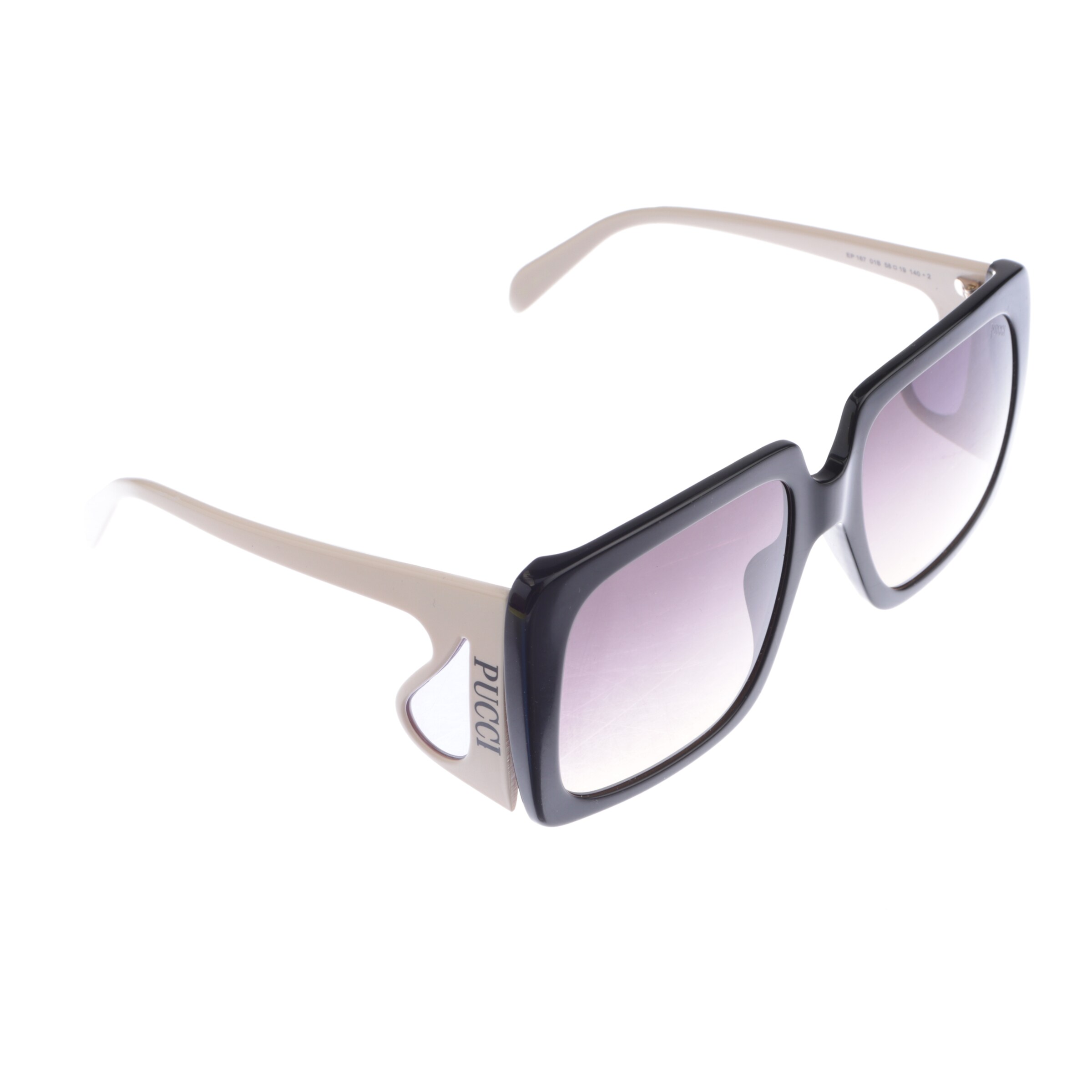 Emilio Pucci Sunglasses in One size in Beige: front