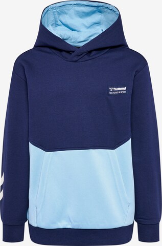 Hummel Athletic Sweatshirt 'Eddy' in Blue: front
