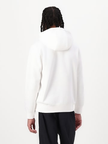 Nike Sportswear Ζακέτα φούτερ 'CLUB' σε λευκό