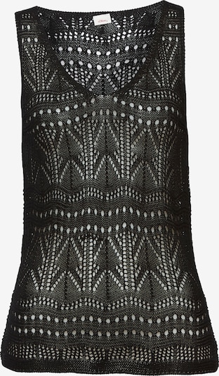s.Oliver Sticktop in XXL-XXXL in schwarz, Produktansicht