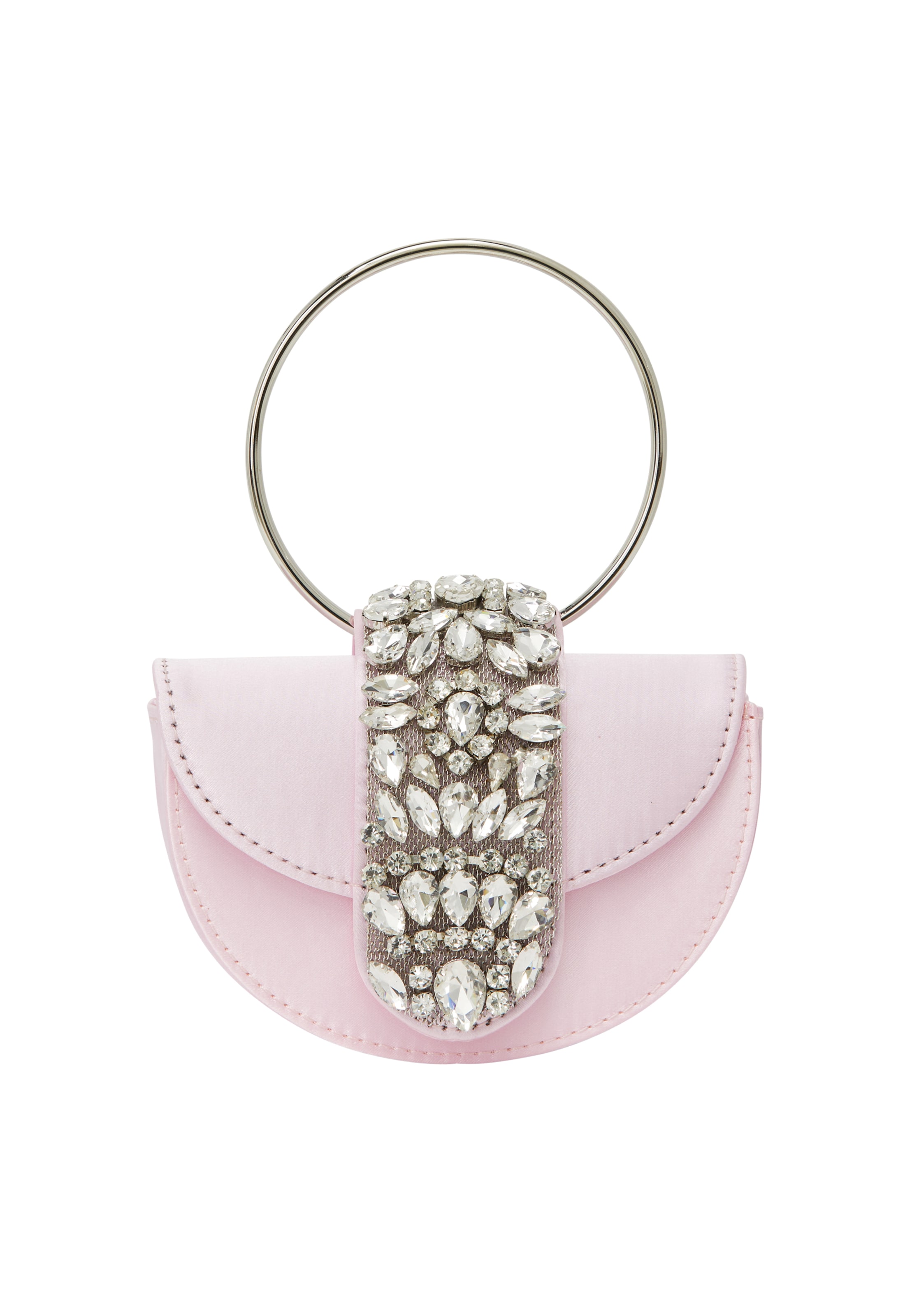 Rankinė iš NAEMI, spalva – rožių spalva / sidabrinė, Prekių apžvalga