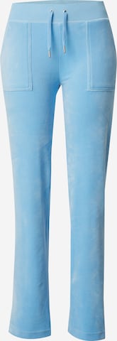 Pantaloni 'DEL RAY' de la Juicy Couture pe albastru: față