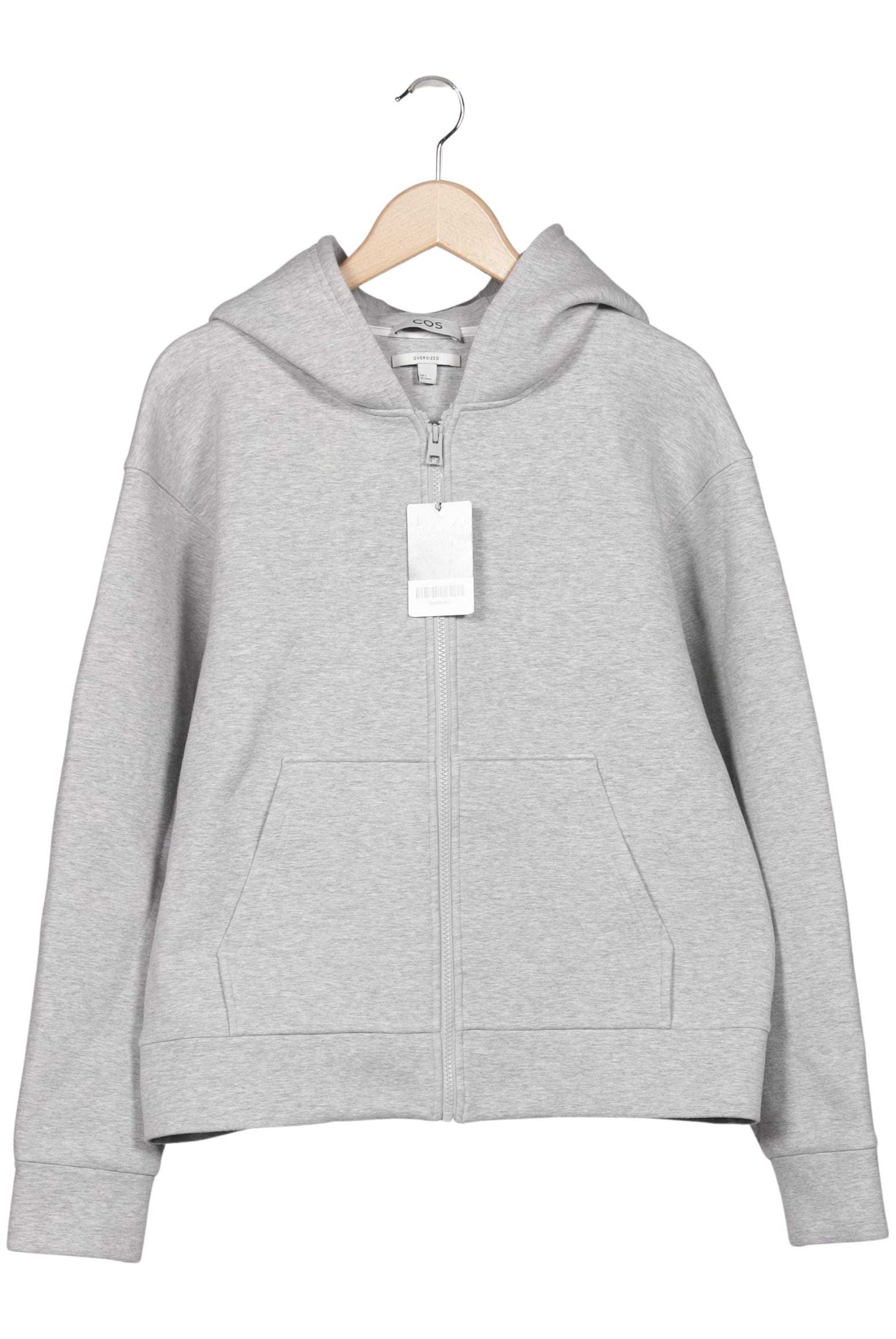 COS Sweatshirt & Zip-Up Hoodie in S in Grey: front