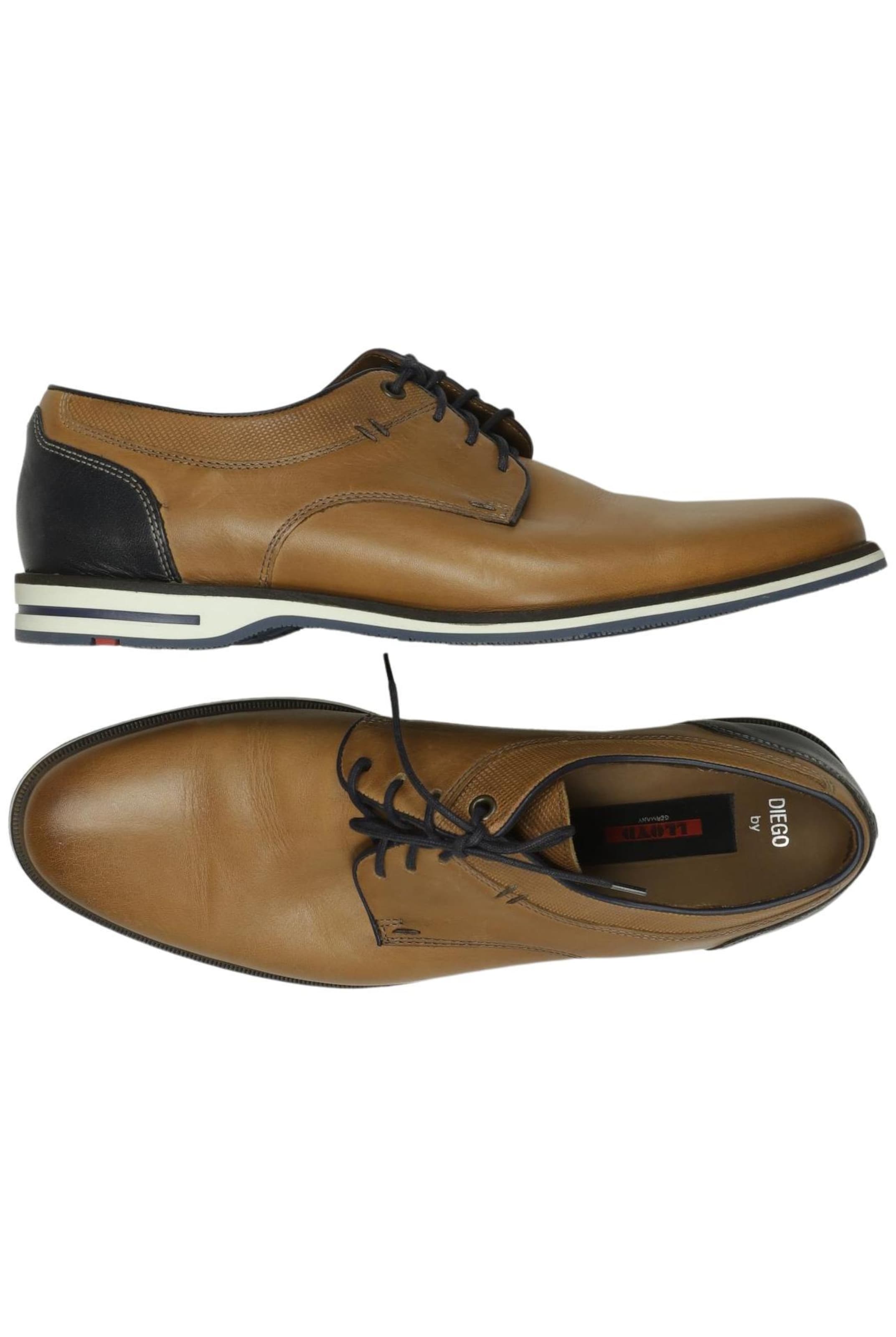 LLOYD Halbschuh 43 in Braun: Vorderseite