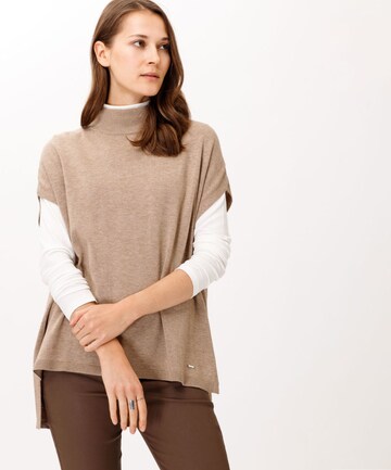 BRAX Sweater 'Thea' in Brown: front