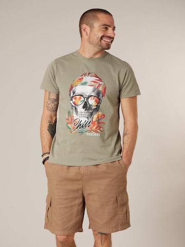 T-Shirt 'JEK' Deeluxe en vert : devant