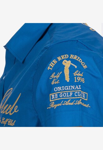 Redbridge Regular Fit Hemd 'Lubbock' in Blau