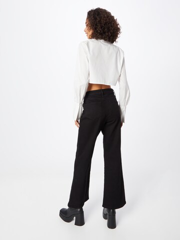 Wide leg Jeans de la Dorothy Perkins pe negru