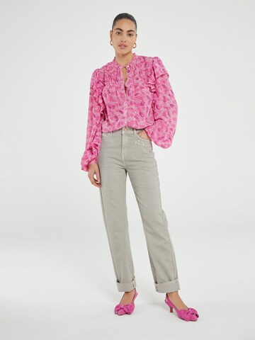 Fabienne Chapot Blouse 'Bibi' in Roze