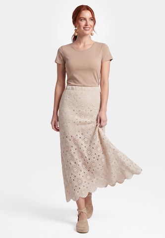 usha FESTIVAL - Falda en beige