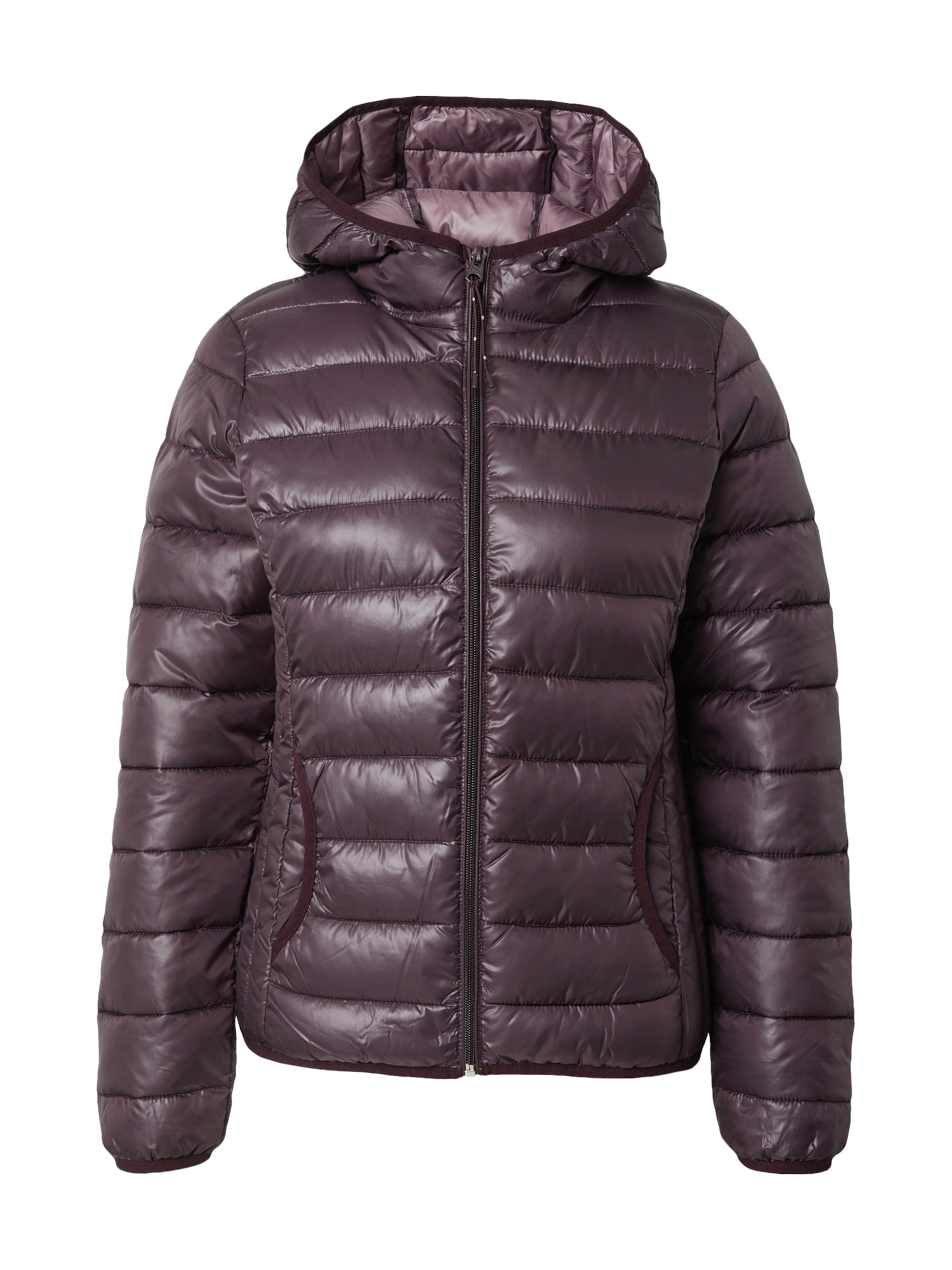 Veste d’hiver QS en violet : devant