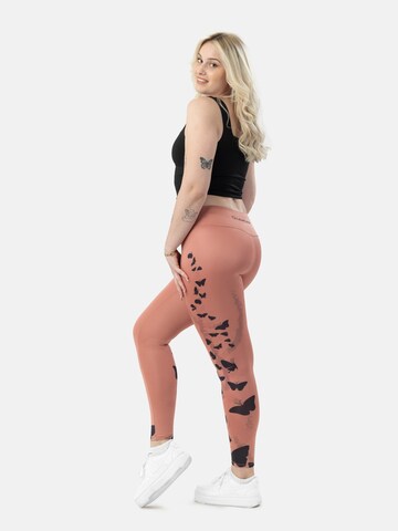 LEAFLETIC - Skinny Leggings 'Leafletic Women`s Long Length Legging' en rosa