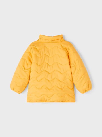 NAME IT Winter Jacket 'Maggy' in Yellow