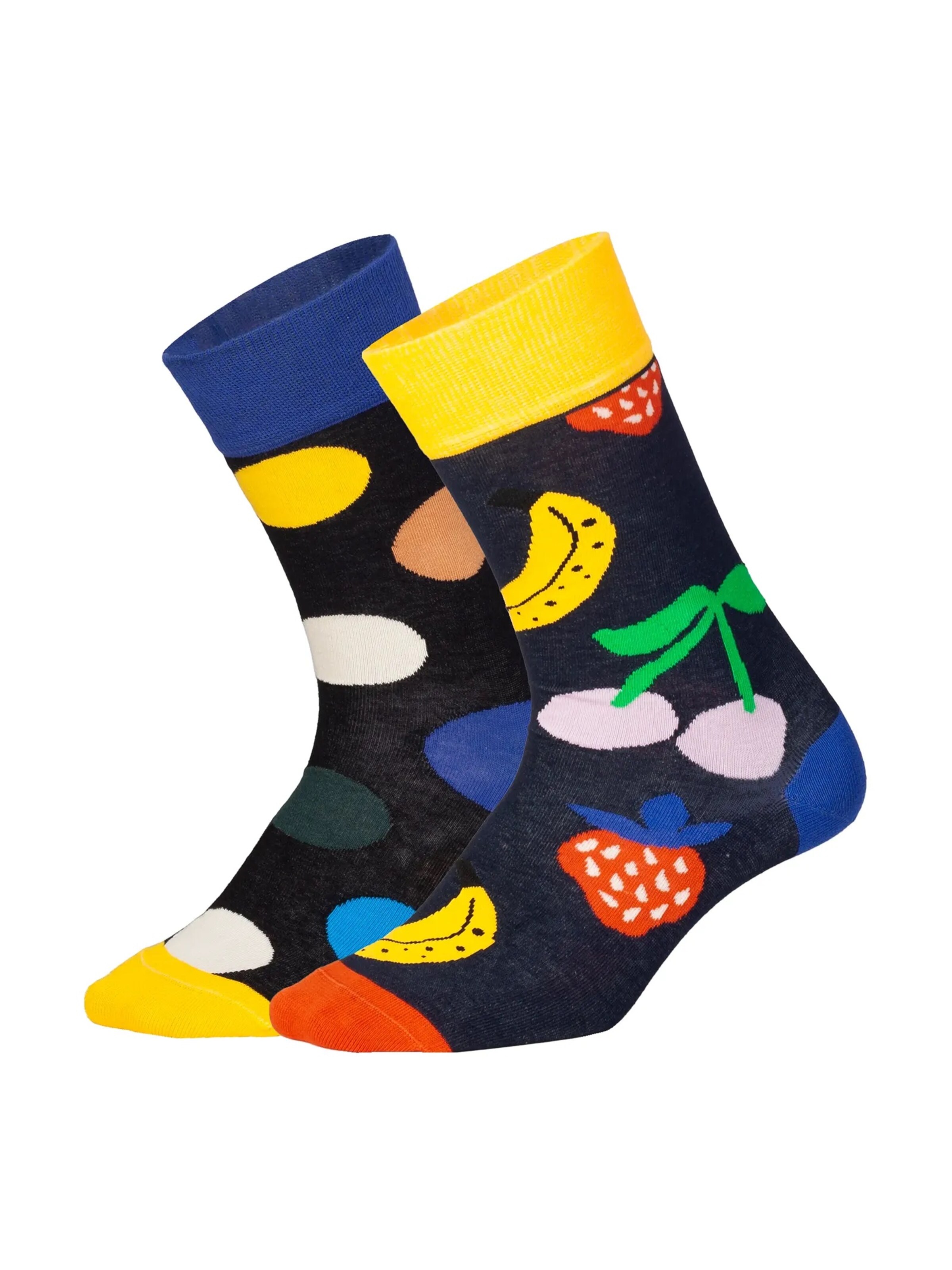 DillySocks Socks 'Fruit Confetti' in Mixed colors: front