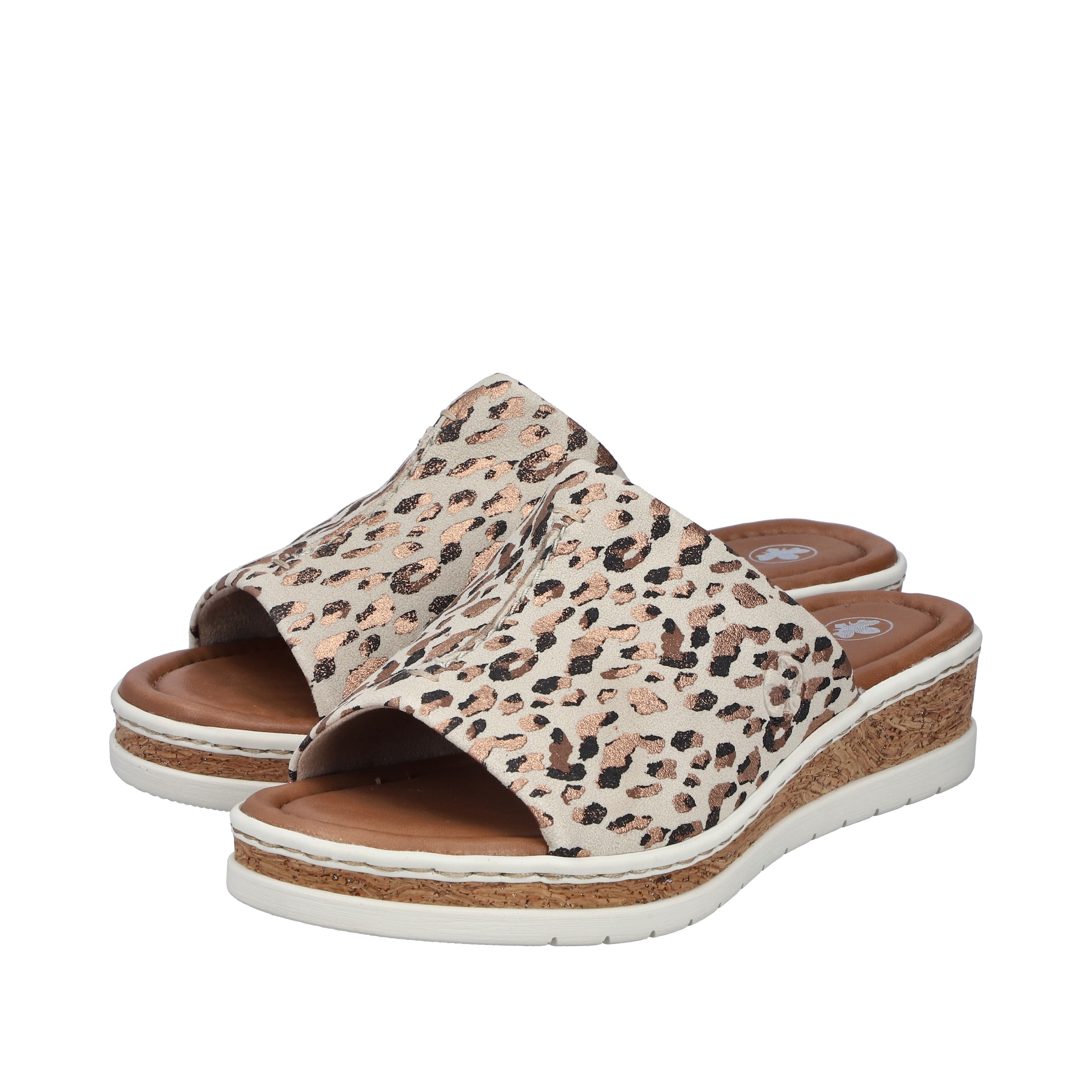Rieker Mules in Beige
