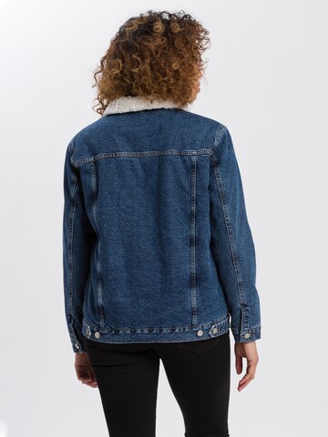 CROSS JEANS Übergangsjacke 'B 615' in Blau