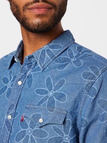 LEVI'S ® Regular Fit Hemd 'Classic Western Standard' in Blau