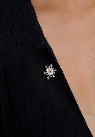 ELLI Broche in Zilver: voorkant