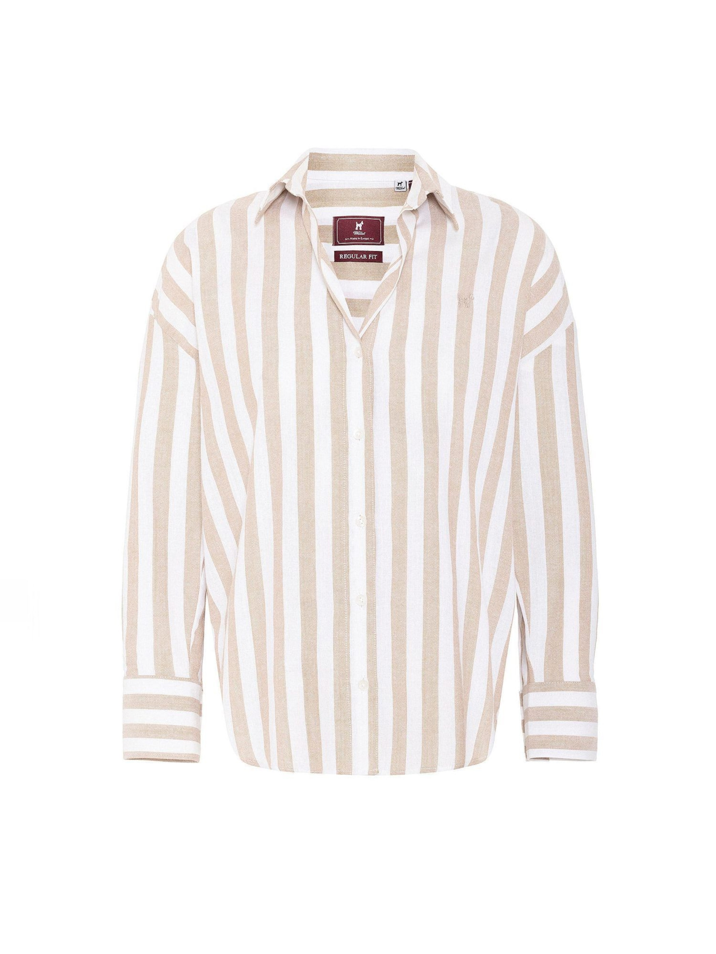 Williot Bluse in Beige: Vorderseite