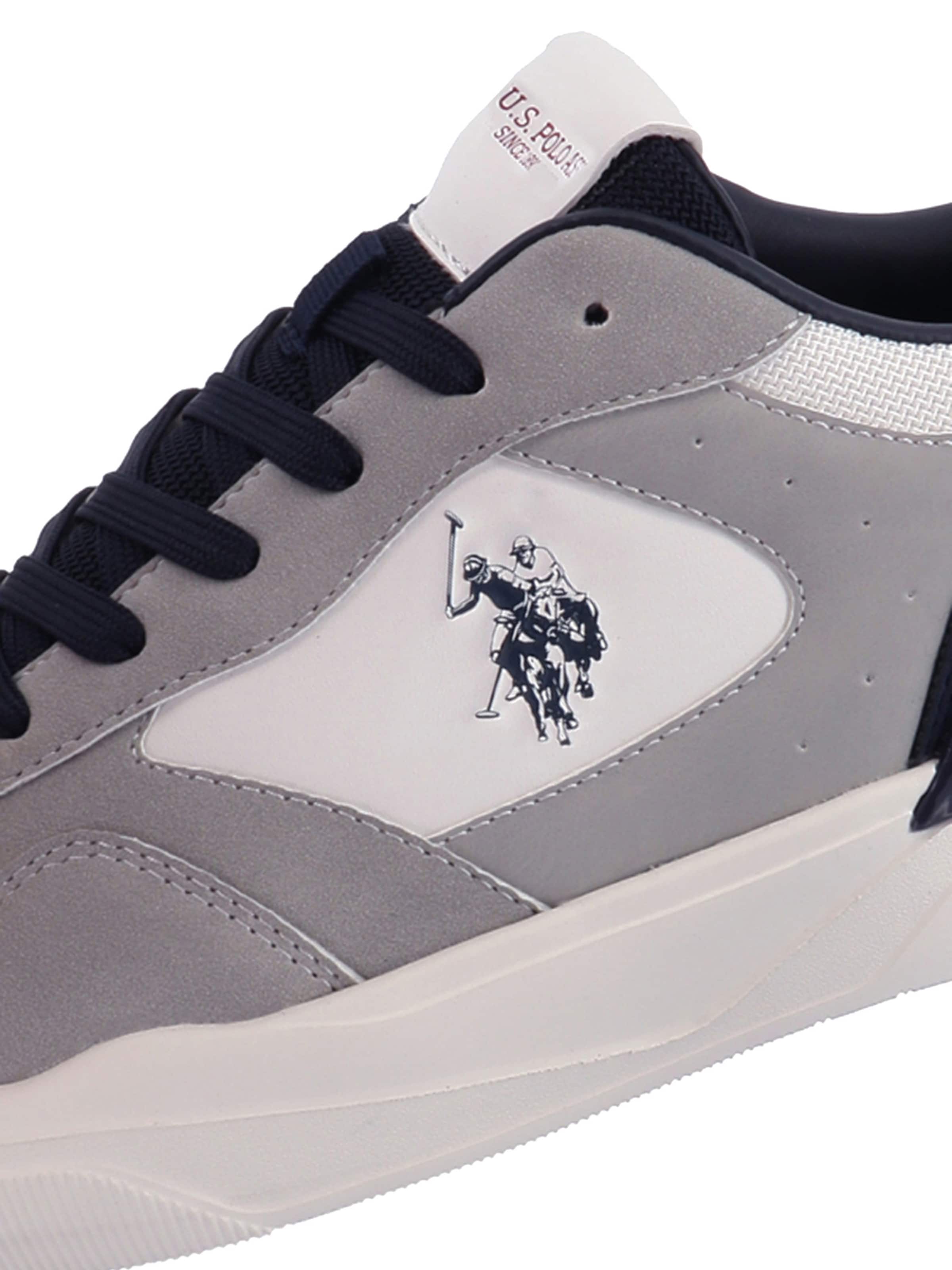 Baskets basses 'Greg' US POLO ASSN. en blanc