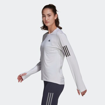 balta ADIDAS PERFORMANCE Sportiniai marškinėliai 'Own The Run'