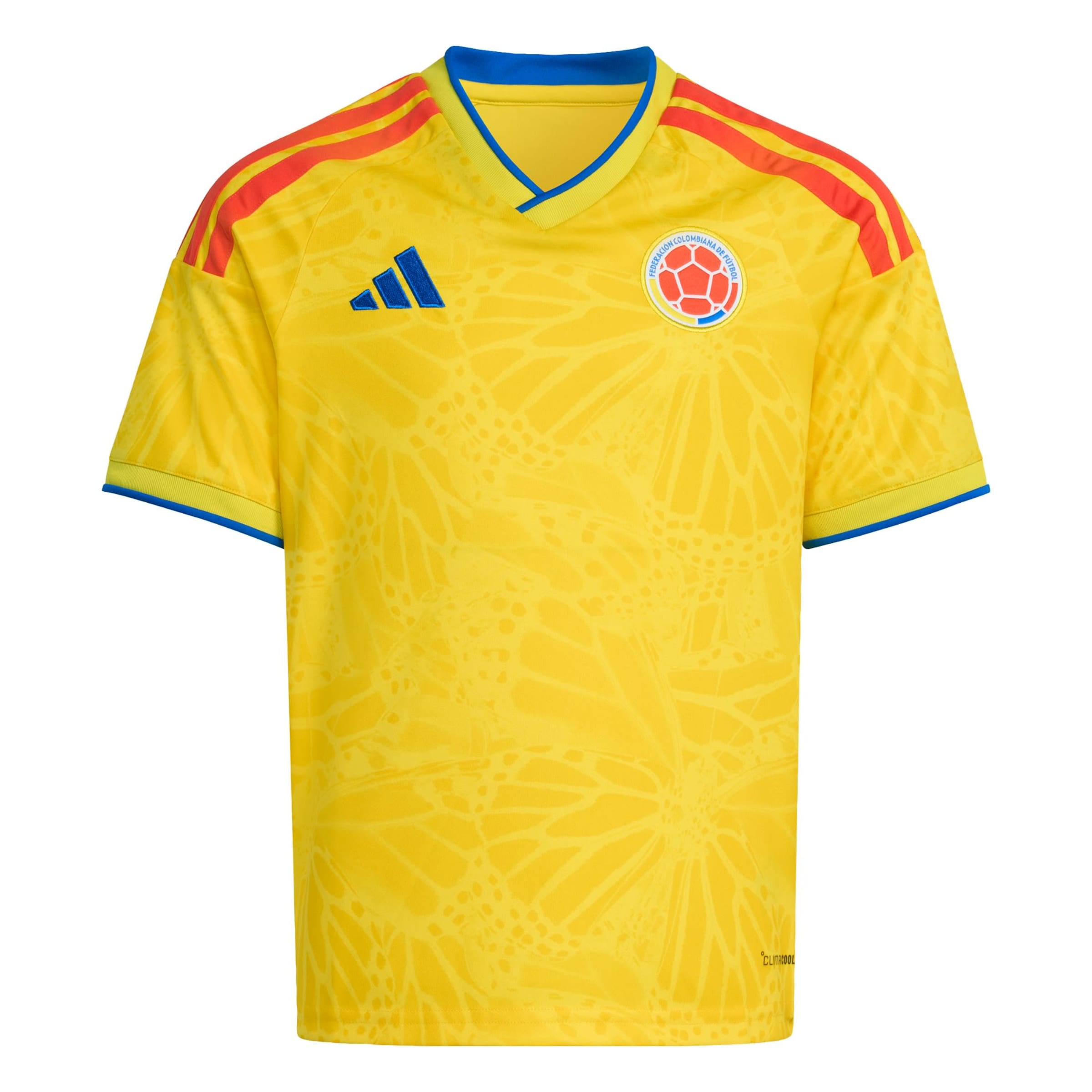 ADIDAS PERFORMANCE - Camisa funcionais 'Kolumbien 26' em amarelo: frente