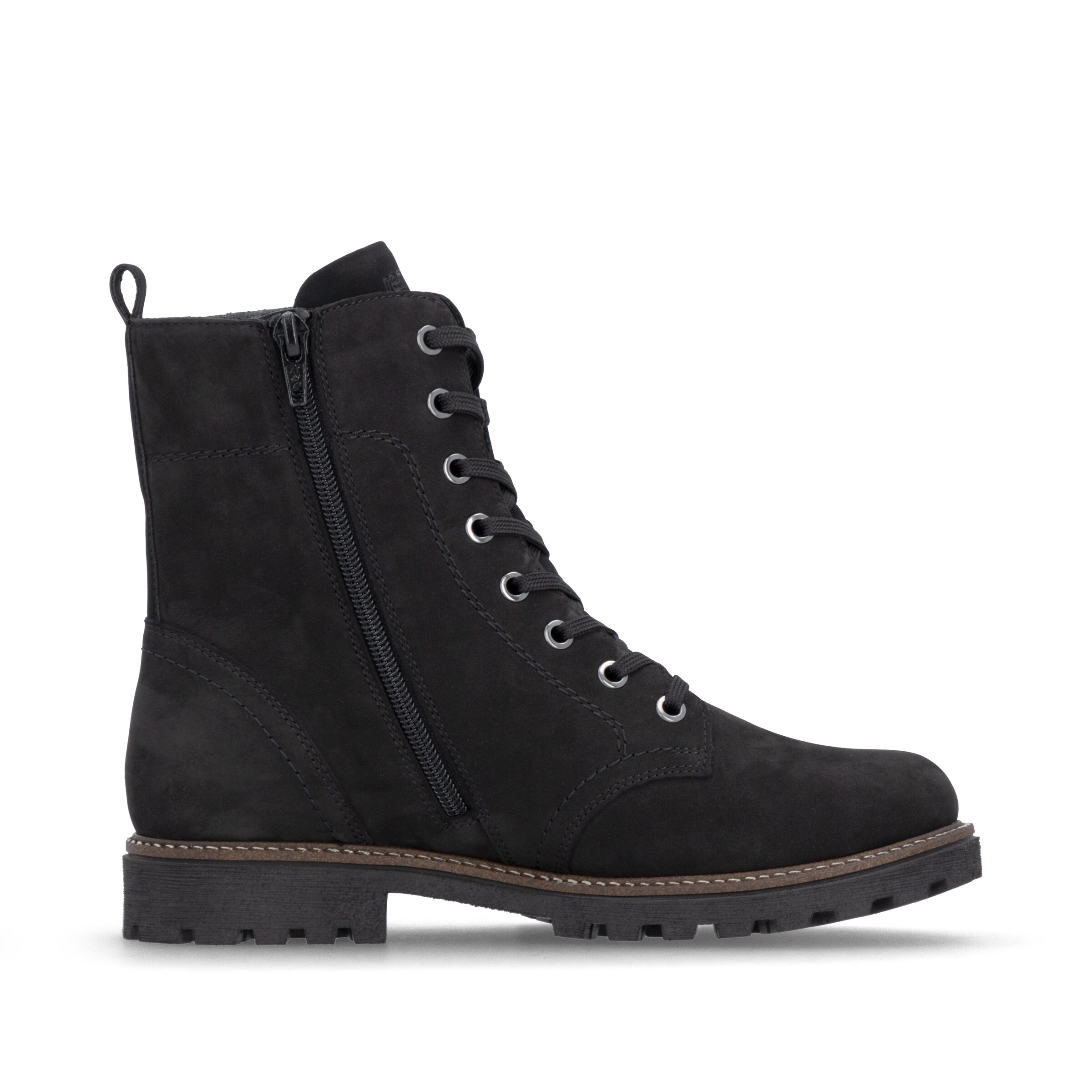 Bottes à lacets ' D8489 ' REMONTE en noir
