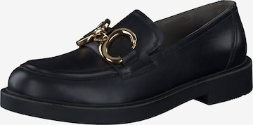 Paul Green Classic Flats in Black: front