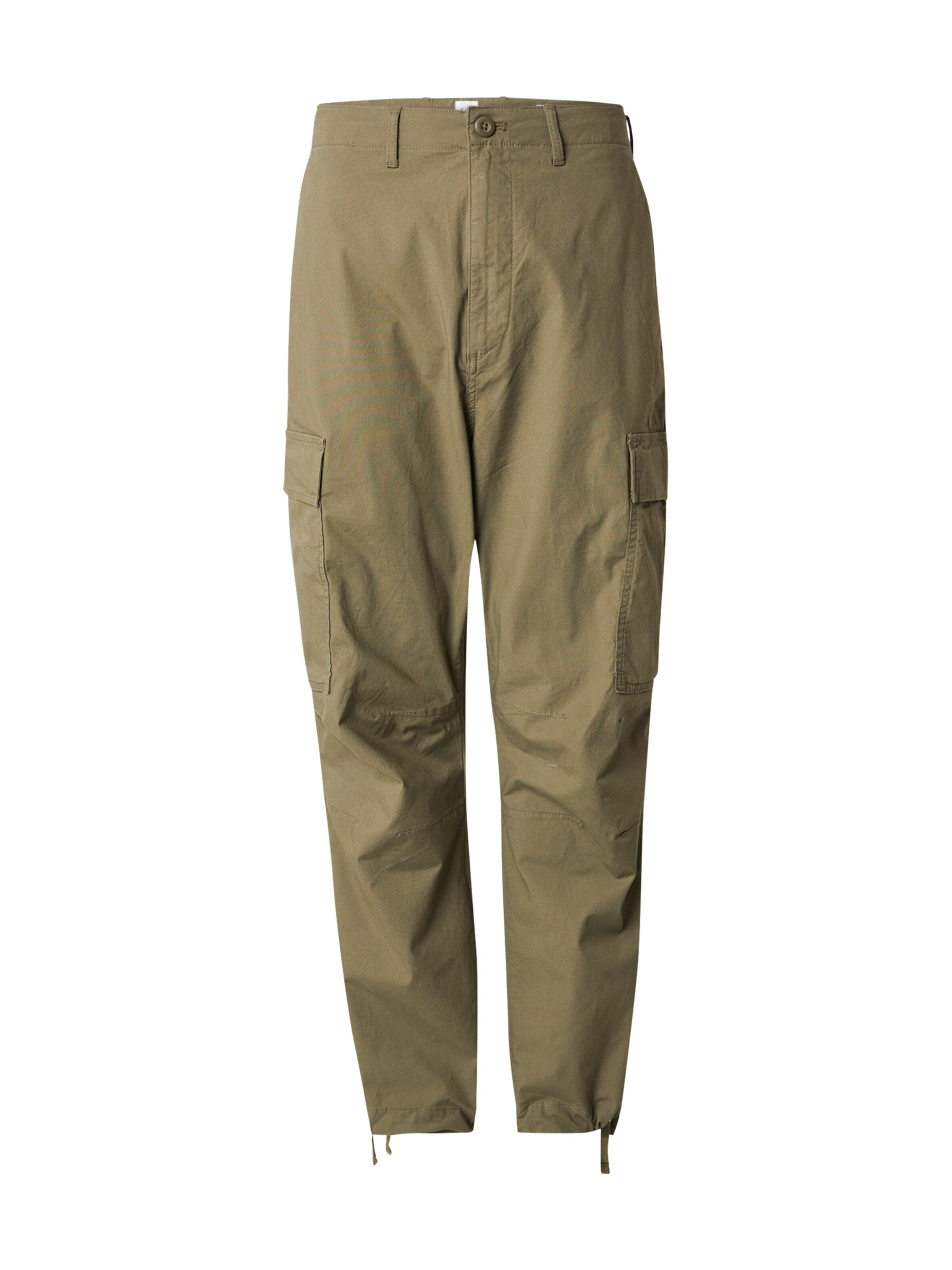 GAP - Loosefit Pantalón cargo en verde: frente