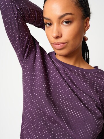 Chemise de nuit 'Every' Skiny en violet