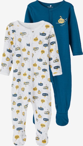 NAME IT Pajamas in Blue: front