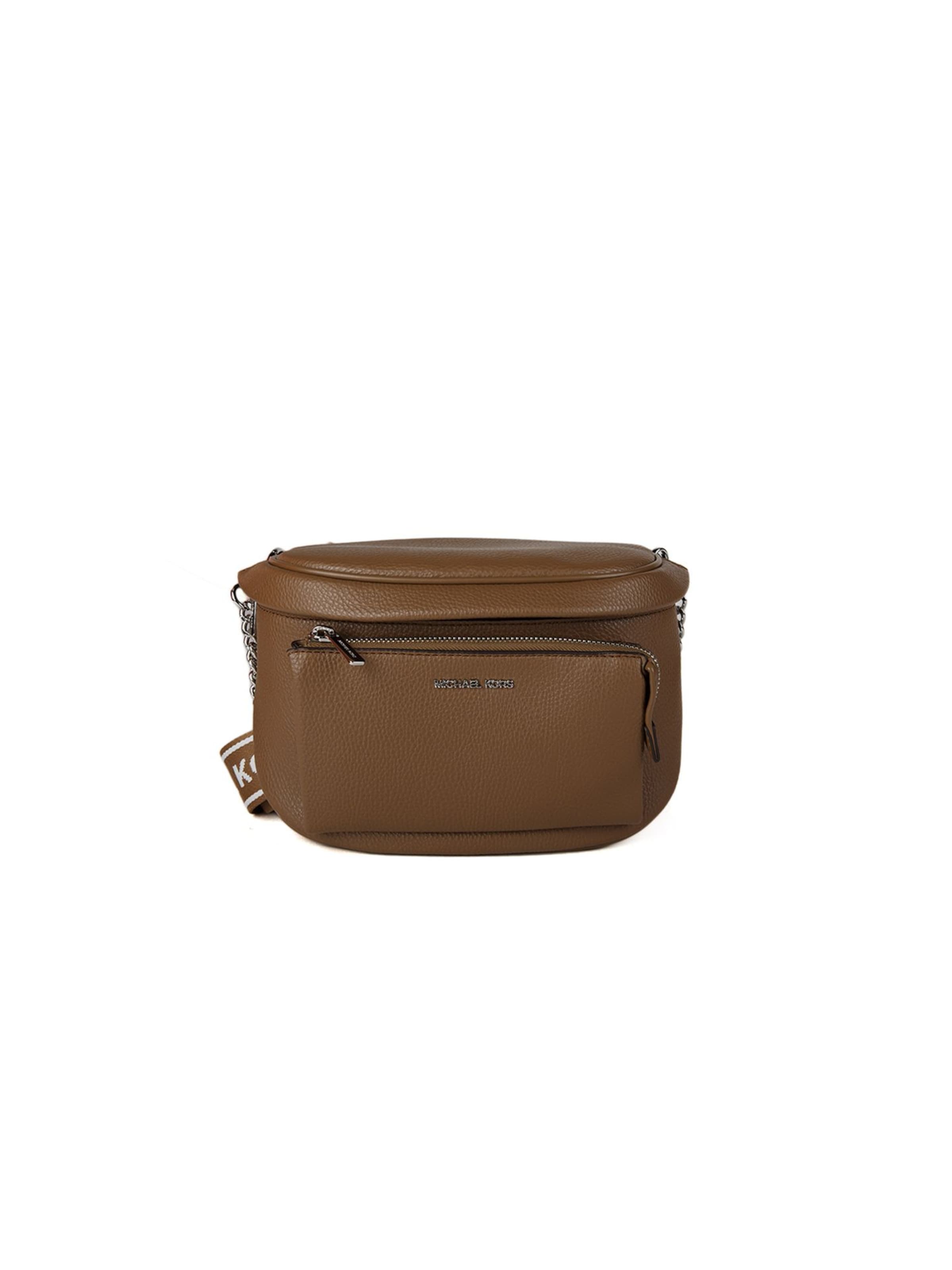Borsa a spalla 'Slater' di Michael Kors in marrone: frontale