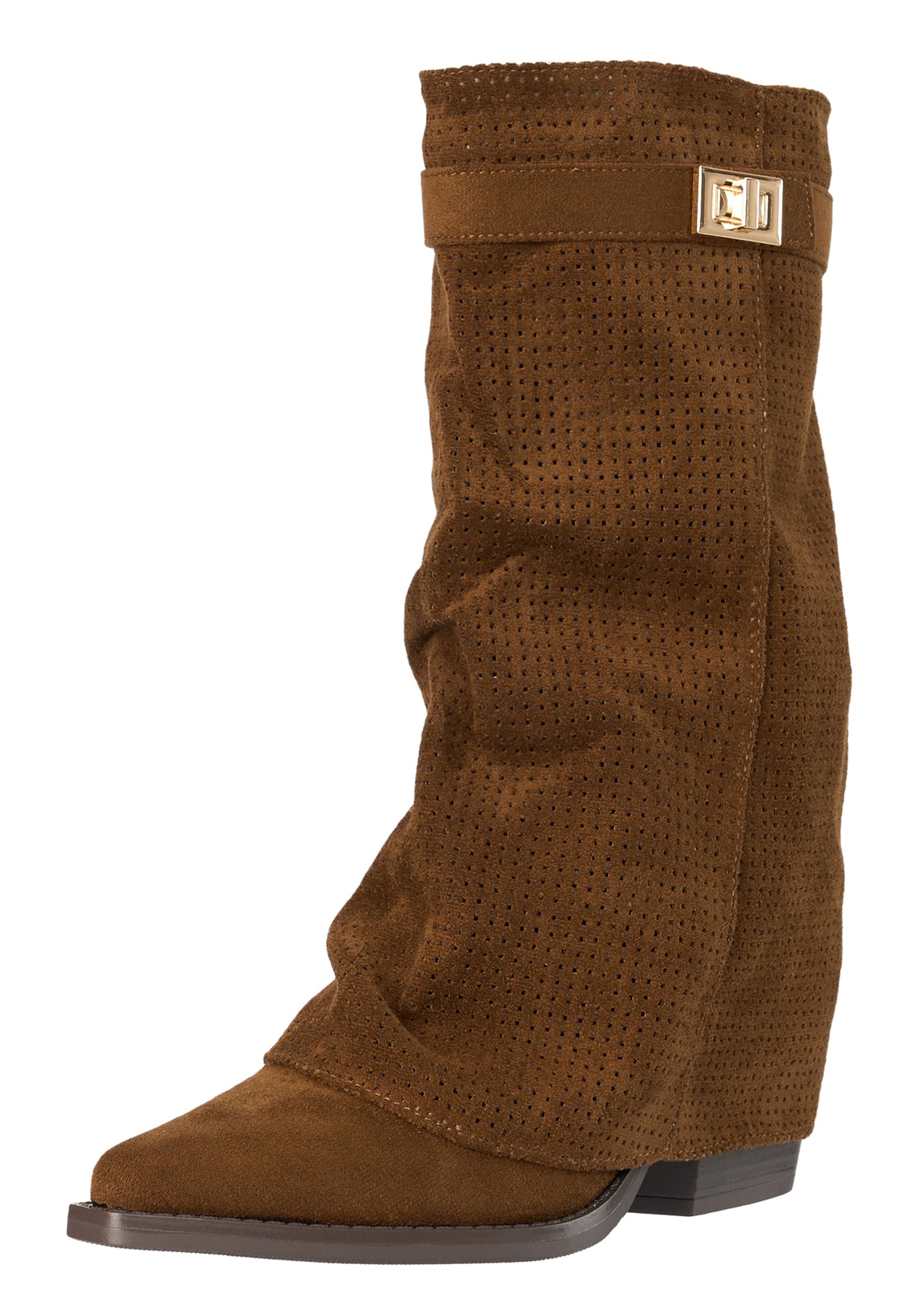 Salinyang Stiefel in Braun: Vorderseite