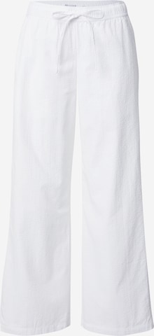 balts HOLLISTER Baggy Bikses: no priekšpuses