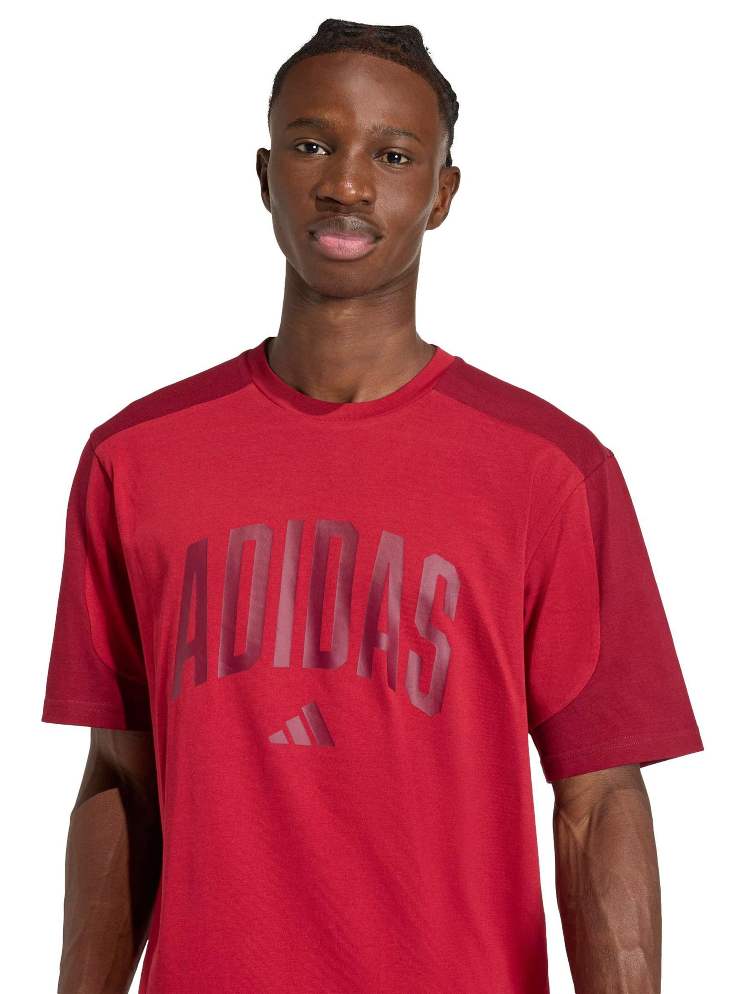 ADIDAS SPORTSWEAR Koszulka funkcyjna 'COLLEGIATE' w kolorze czerwony