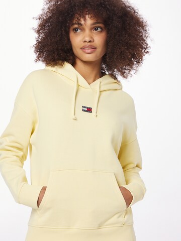 Tommy Jeans - Sweatshirt em amarelo