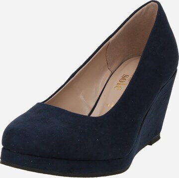 Escarpins 'Harley' Dorothy Perkins en bleu : devant