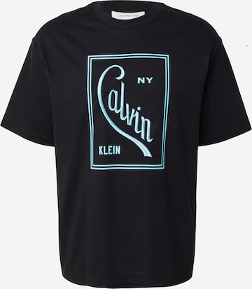 Calvin Klein Jeans Póló - fekete: elől