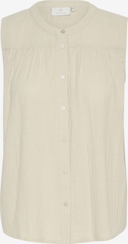 Chemisier Kaffe en beige : devant