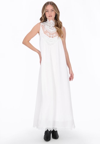 Robe DreiMaster Vintage en blanc